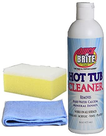 8. Quick N Brite Hot Tub Cleaner