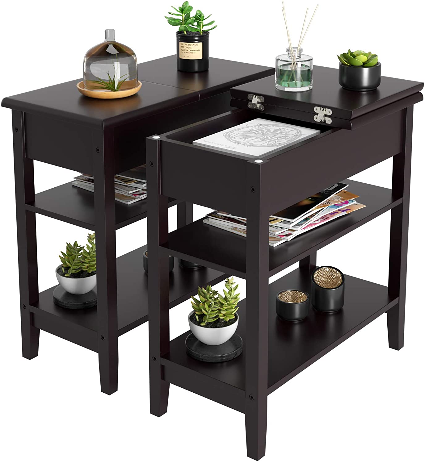 <strong>5. HOMECHO End Side Table</strong>