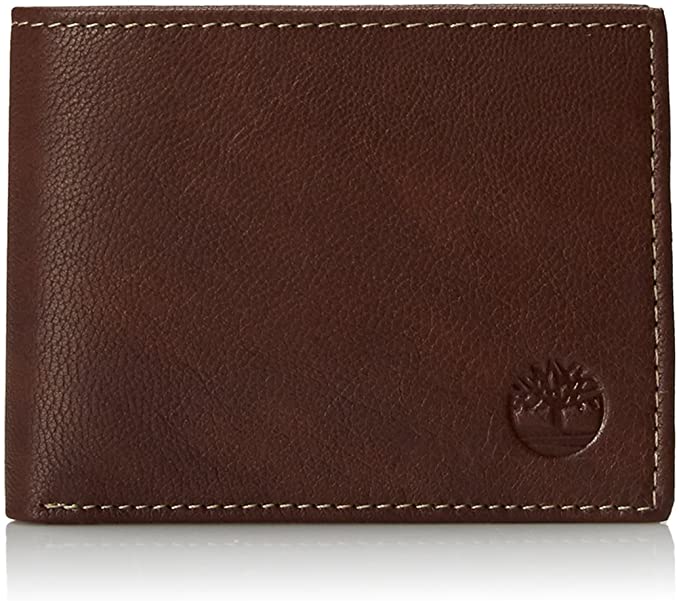 <strong>5. Timberland Men's Blix Slimfold Leather Wallet</strong>