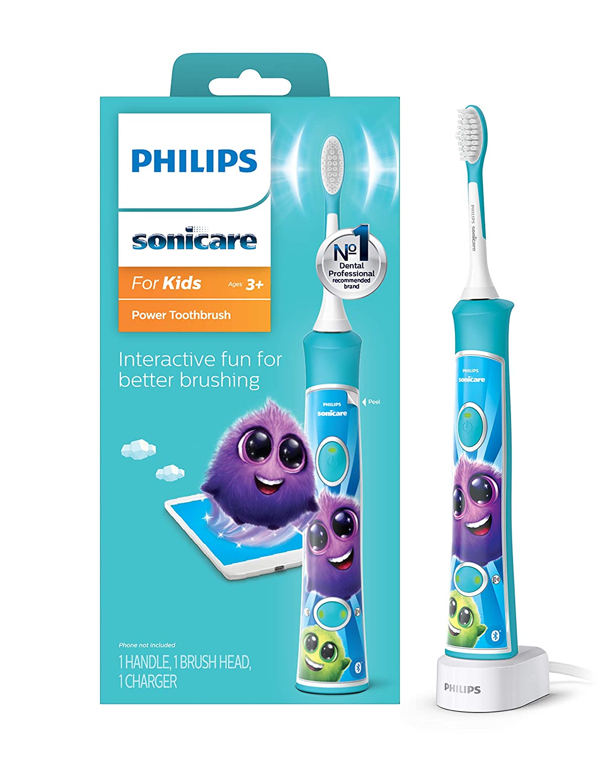 3. Philips Sonicare for Kids Electric Toothbrush