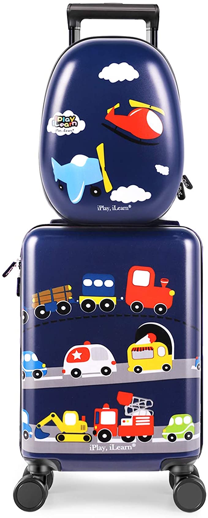 8. iPlay, iLearn Kids Luggage Set
