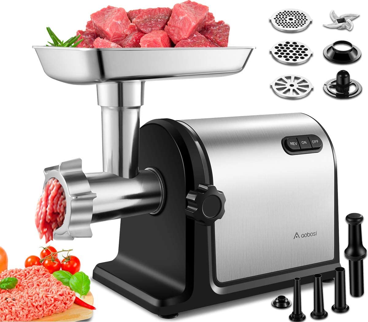 5. Aobosi Electric Meat Grinder