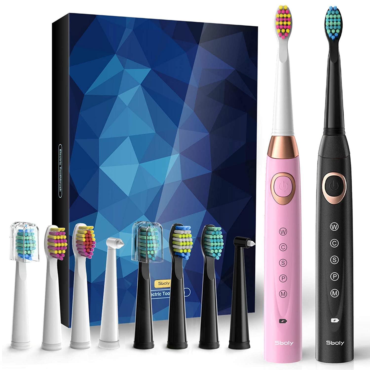 1. Sboly Electric Toothbrushes