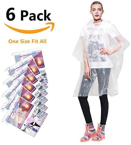 <strong>4. Rain Ponchos for Adults Disposable</strong>