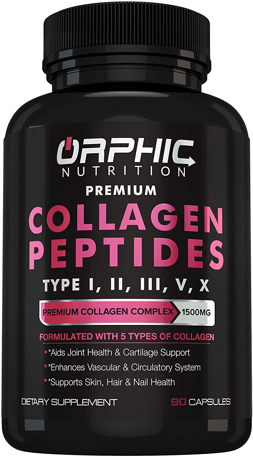 9. Orphic Nutrition Collagen Peptides Capsules