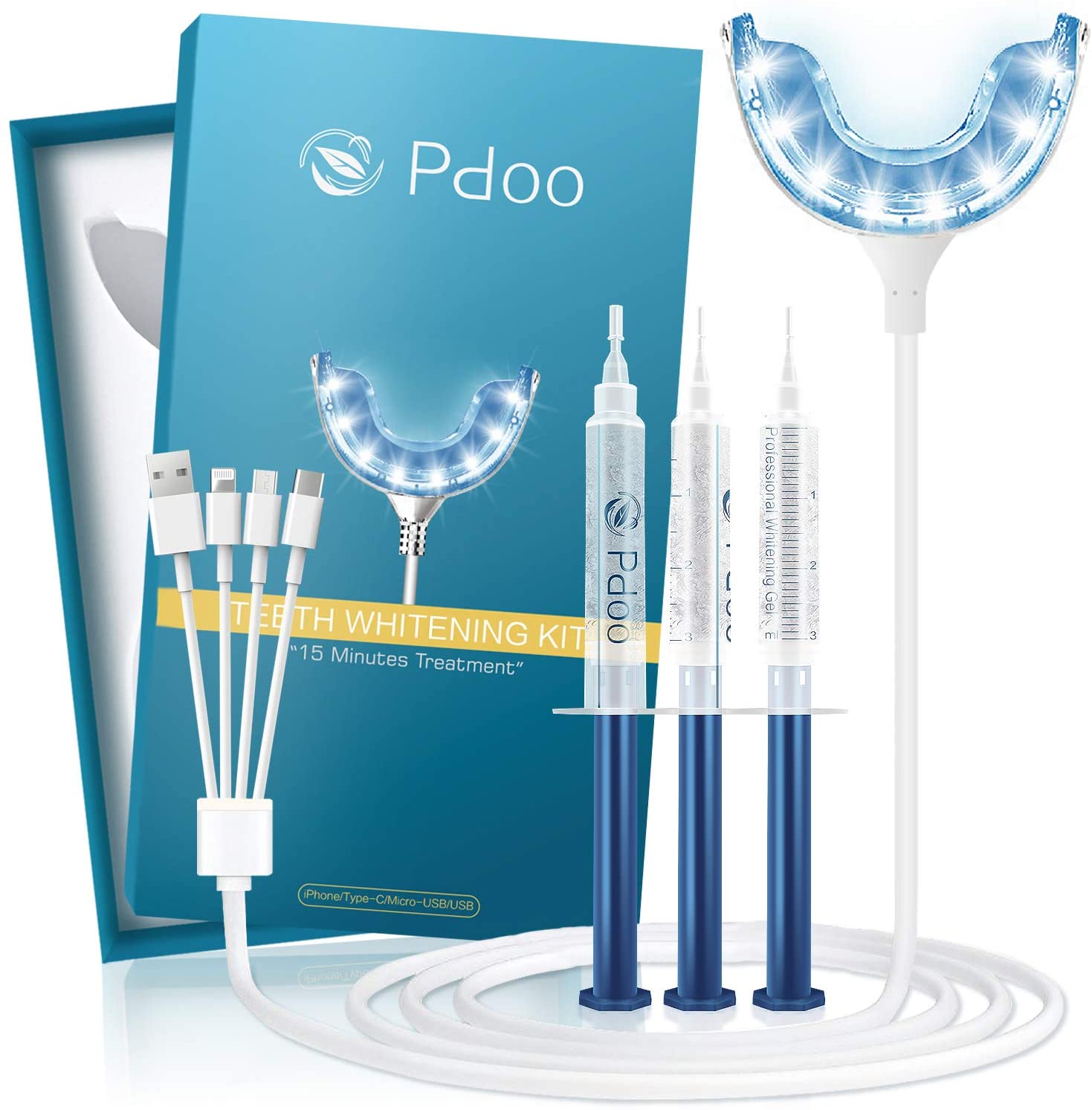 10. PDOO Teeth Whitening Kit