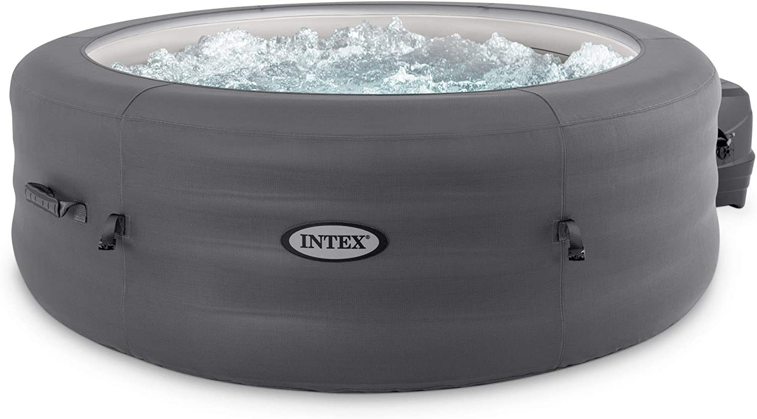 6. Intex Round Heated Hot Tub