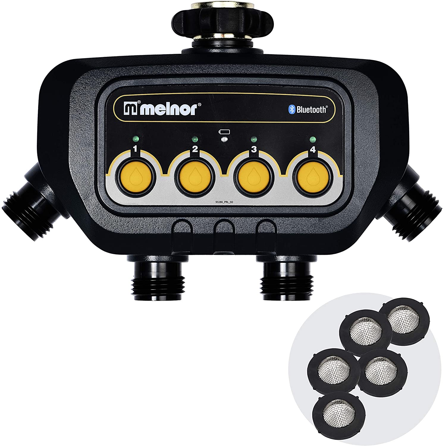 5. Melnor 4-Zone Bluetooth Water Timer